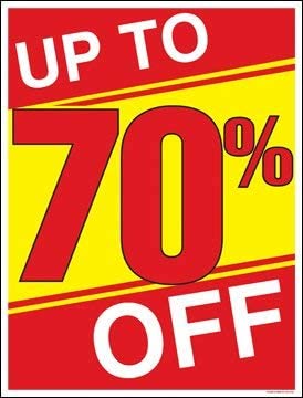 Up to 70% off Clearance