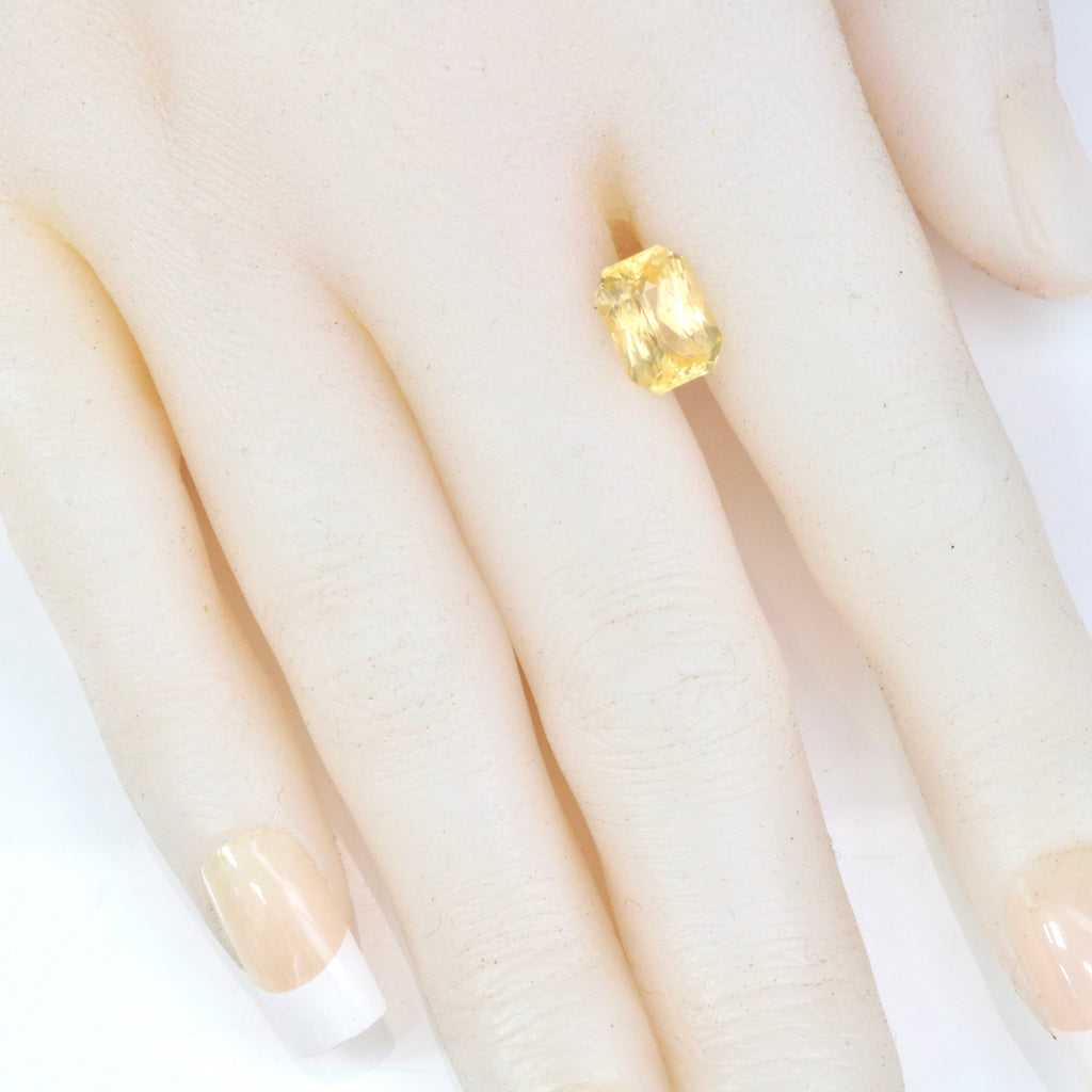 Natural Yellow Sapphire 3.49ct-Sapphire-Planet Gemstones