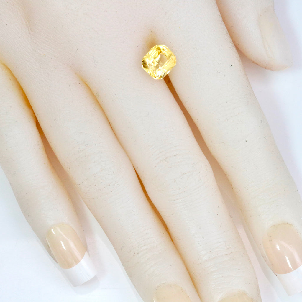 Natural Yellow Sapphire 3.08ct-Sapphire-Planet Gemstones
