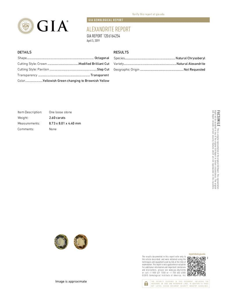 GIA Certified 2.9ct Alexandrite and Diamond 14k multi tone women cocktail Ring-Rings-Planet Gemstones