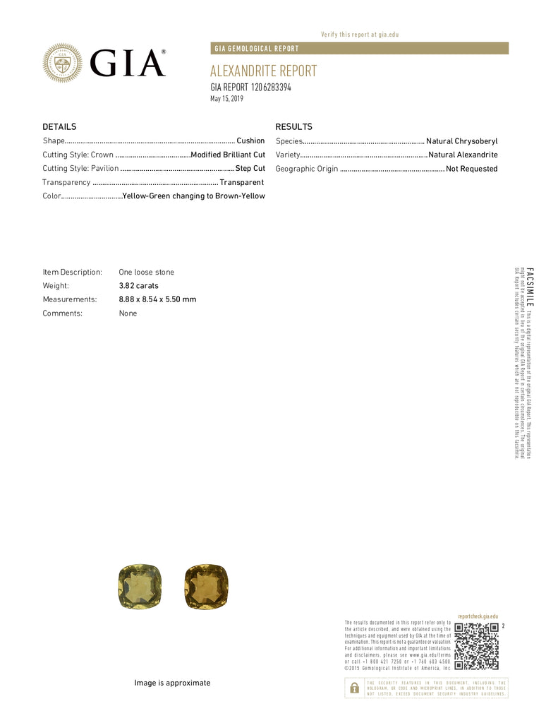 GIA Certified 4.65ct Alexandrite and Diamond with 14k Multi Gold Women's Ring-Planet Gemstones