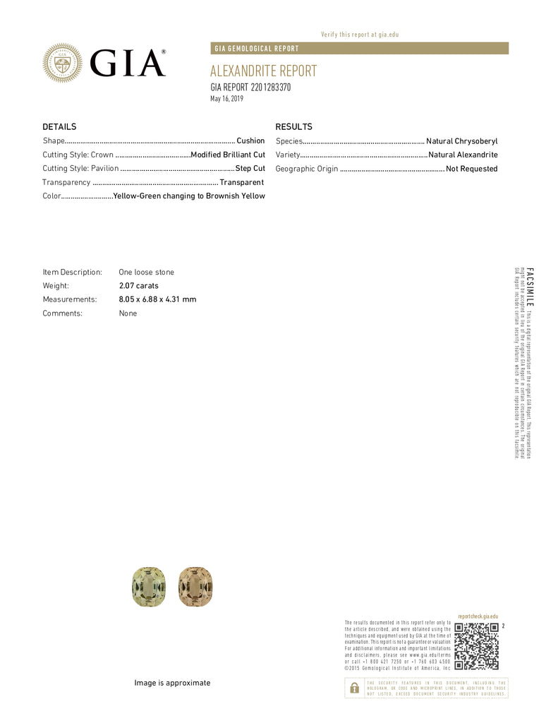 GIA Certified Natural 3.14ct Alexandrite and Diamond 14k Multi Gold Women's Ring-Rings-Planet Gemstones