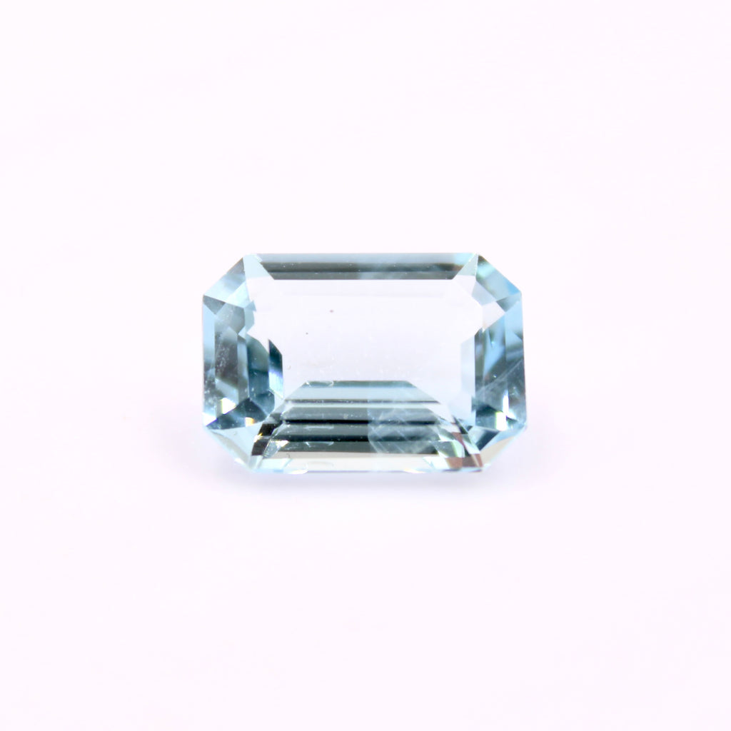 Natural Aquamarine 12x6mm 4cts-Aquamarine-Planet Gemstones