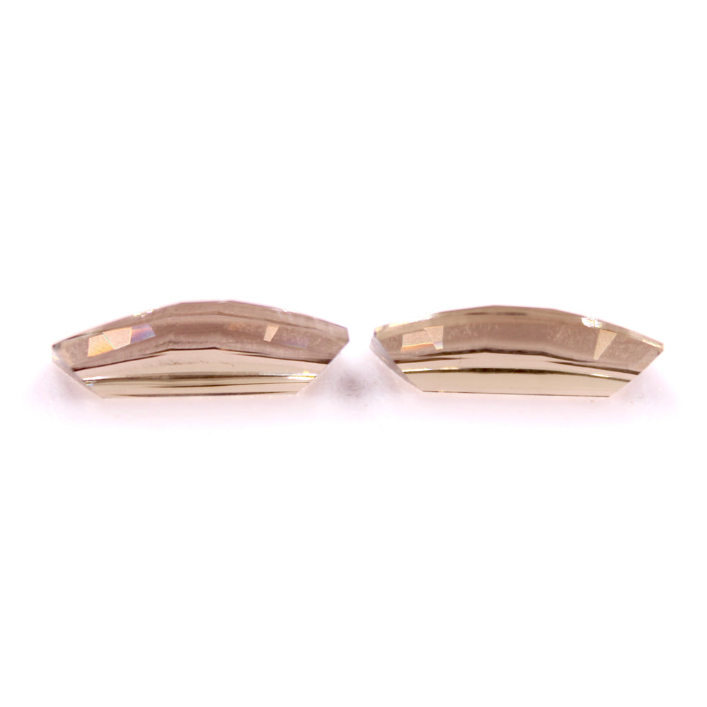 Smoky Quartz Pair-smoky quartz-Planet Gemstones