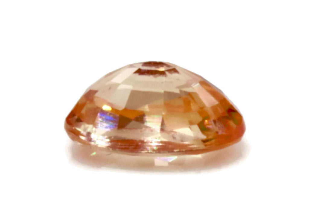 Orange Sapphire Oval 6x4mm-Orange Sapphire-Planet Gemstones