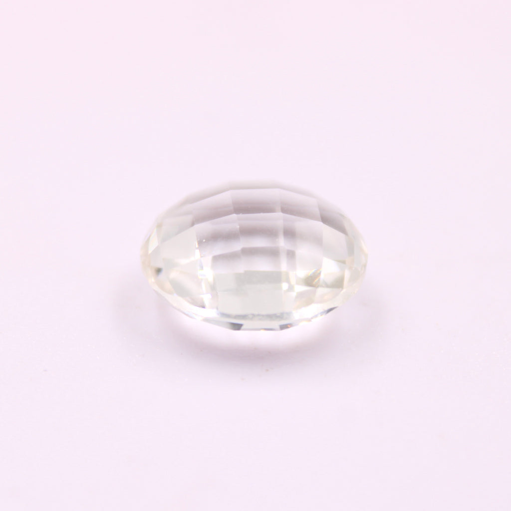 Rock Crystal Quartz Rose Cut 15mm-QUARTZ-Planet Gemstones