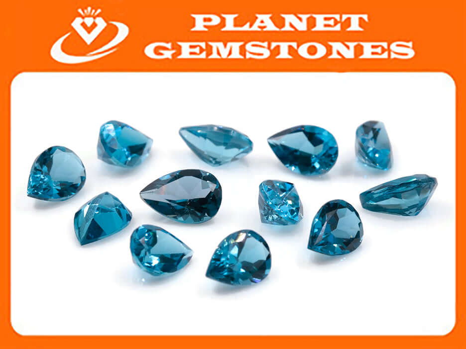 Natural Blue Topaz Gemstone Genuine Blue Topaz Faceted November Birthstone Blue Topaz Loose Blue Topaz 6x9mm 1.54cts SKU:114461-Blue Topaz-Planet Gemstones
