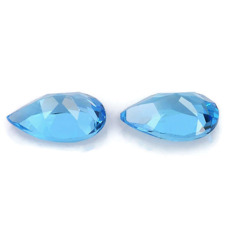 Topaz Pear 8x5mm-Blue Topaz-Planet Gemstones