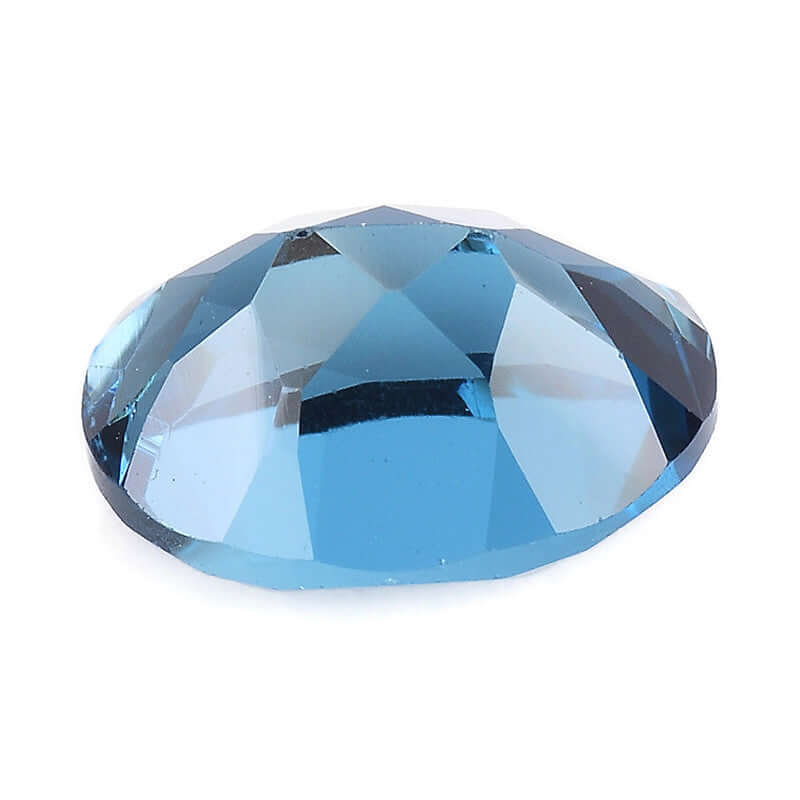Natural Blue Topaz Gemstone Genuine Blue Topaz Faceted November Birthstone Blue Topaz London Blue Topaz OV 8x6mm 1.68cts SKU:114512-Blue Topaz-Planet Gemstones