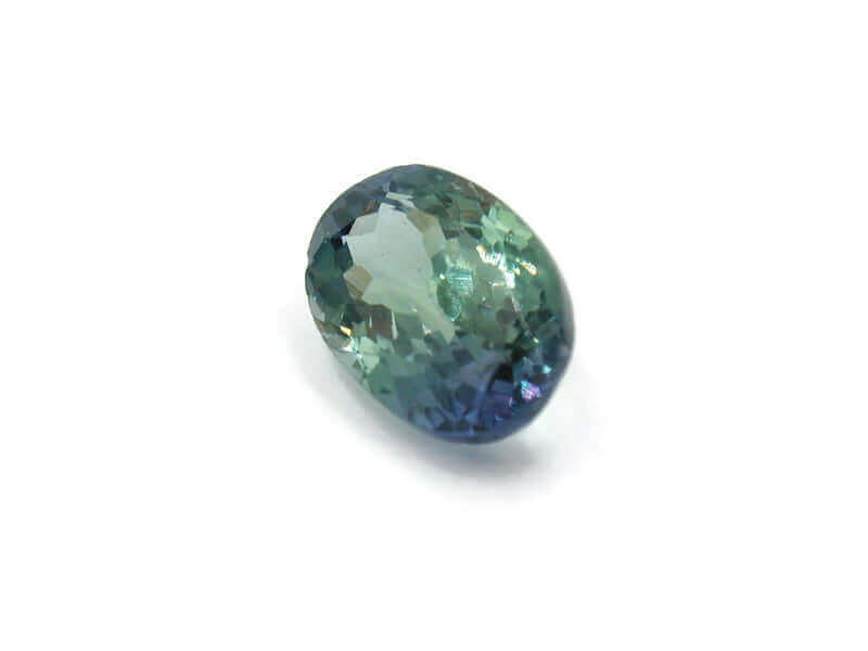 Green Tanzanite Oval shape-Tanzanite-Planet Gemstones