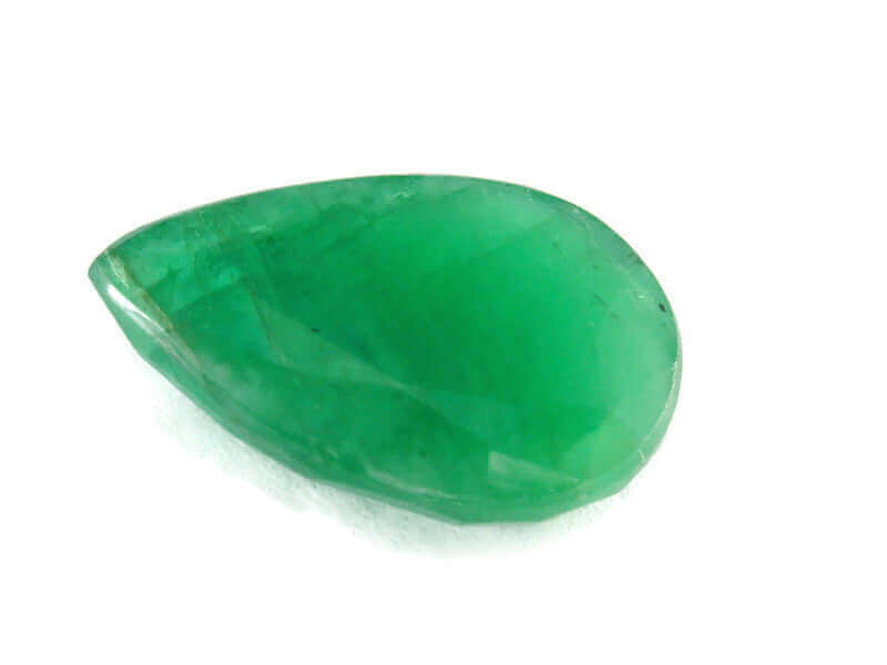 Lab Created Emerald Pear shape-Emerald-Planet Gemstones