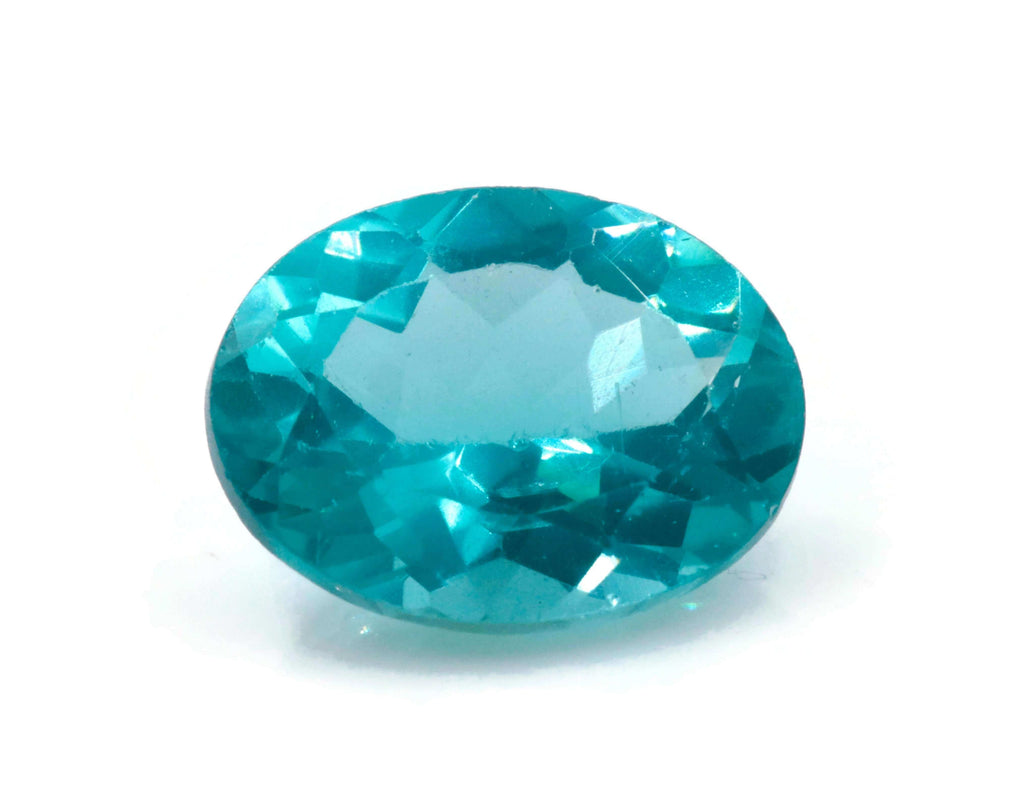 Neon Apatite Oval 9x7mm-Apatite-Planet Gemstones
