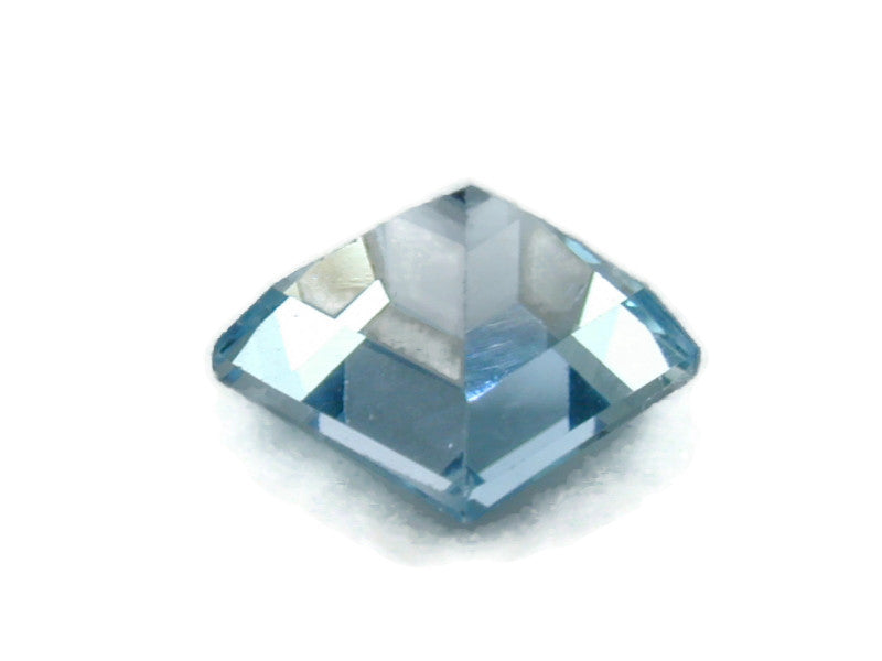 Natural Blue Topaz Gemstone Genuine Blue Topaz Faceted November Birthstone Blue Topaz Sky Blue Topaz Square 9.00mm 4.18cts SKU:114609-Blue Topaz-Planet Gemstones