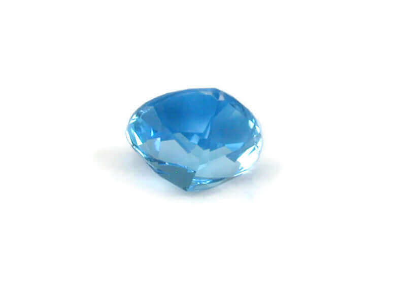 Topaz Square 8mm-Blue Topaz-Planet Gemstones