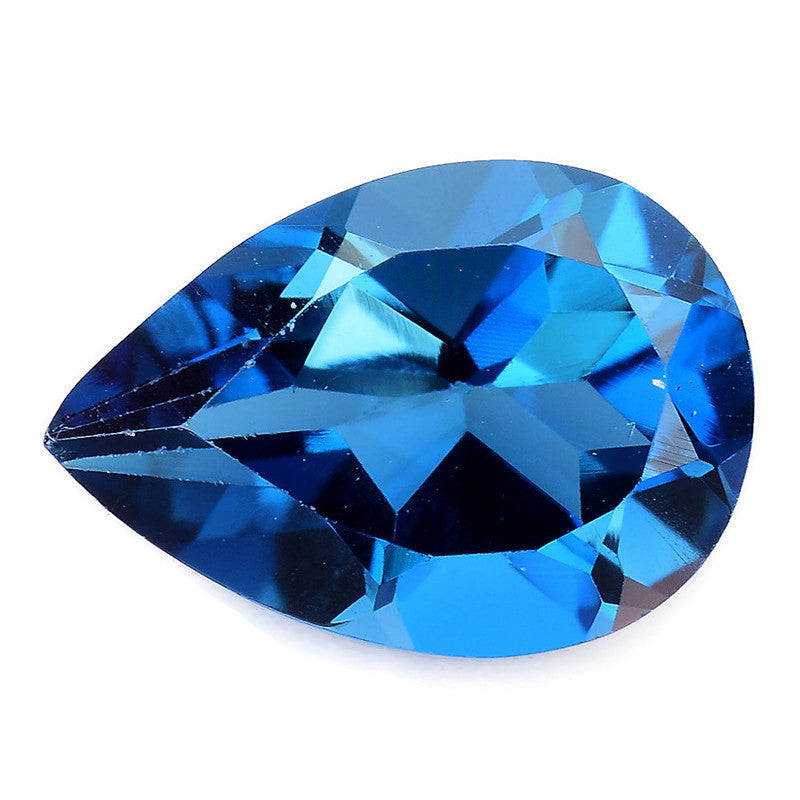 Natural Blue Topaz Gemstone Genuine Blue Topaz Faceted November Birthstone Blue Topaz London Blue Topaz 7x10mm 2.15cts SKU:114465-Blue Topaz-Planet Gemstones