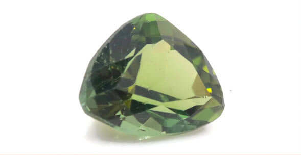 Green Tourmaline Trillion shape-Tourmaline-Planet Gemstones