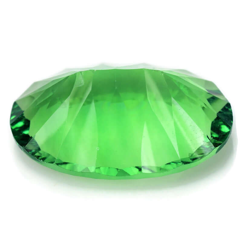 Natural fluorite green fluorite fluorite crystal rainbow fluorite fluorite gemstone fluorite stone fluorite oval 20x14mm 16.58ct SKU:104406-Flourite-Planet Gemstones