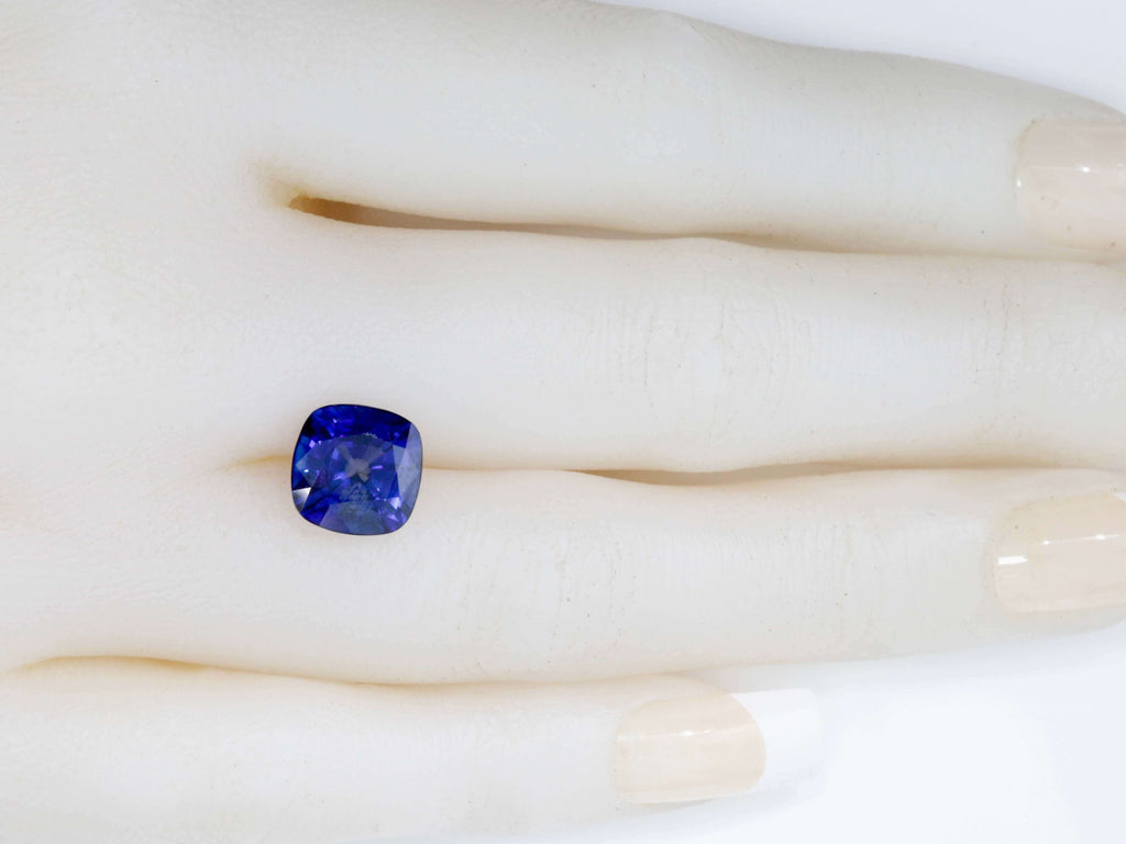Sapphire Cushion 9mm-Sapphire-Planet Gemstones