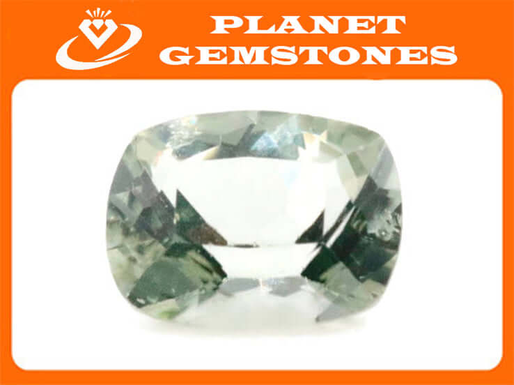 Green Tourmaline Cushion 9x7mm-Tourmaline-Planet Gemstones