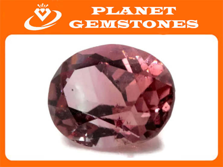 Pink Tourmaline Oval 9x7mm-Tourmaline-Planet Gemstones