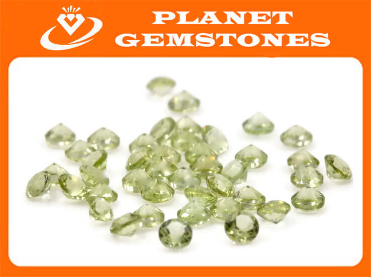 Peridot Round 2.5mm-Planet Gemstones