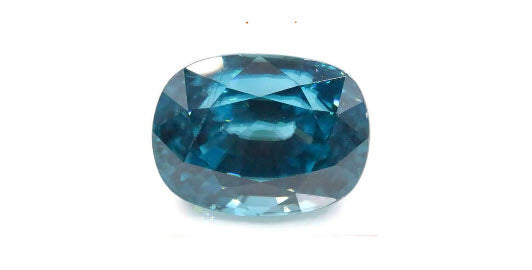 Natural Blue Zircon Cambolite Blue Zircon Natural Zircon December Birthstone Genuine Zircon Blue Zircon Stone 15.5ct 13.7x10.3mm-Planet Gemstones