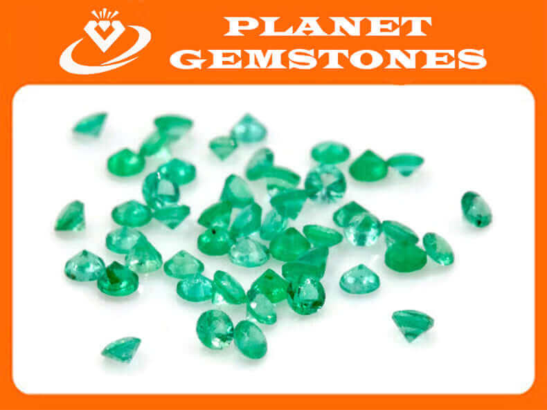Emerald Round 1.5mm-Emerald-Planet Gemstones