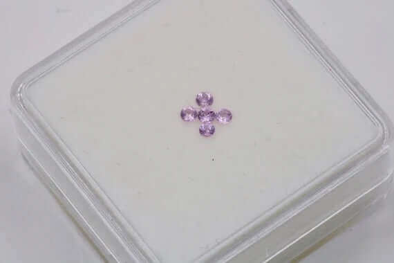 Pink Sapphire Melee 2mm-Gemstone-Planet Gemstones