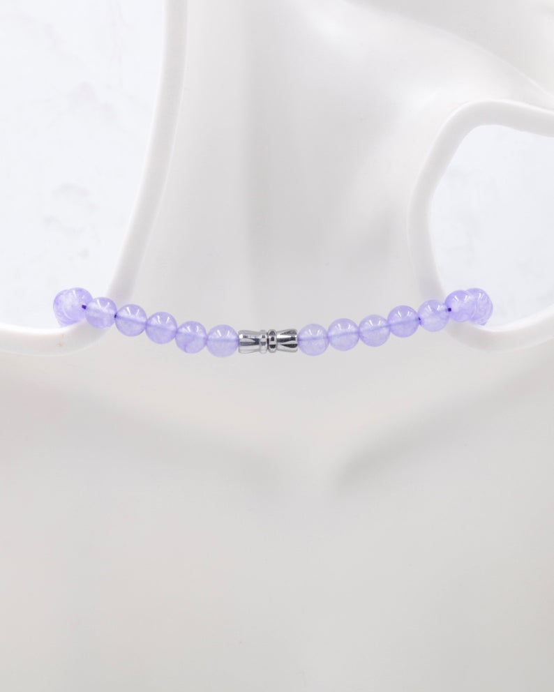 Natural Quartzite Plain round beads necklace 18' Long size 6-14mm-Planet Gemstones