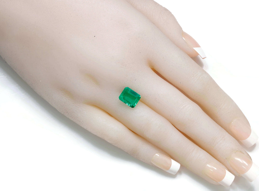 Hydro Emerald 10x8mm-Emerald-Planet Gemstones