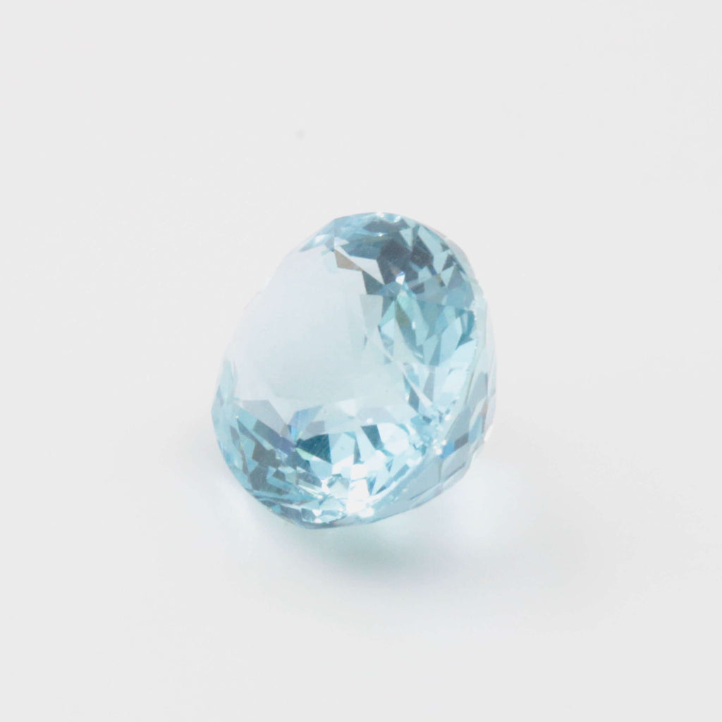 Natural Blue Aquamarine Loose Faceted Gemstone Genuine Aquamarine March Birthstone Loose Aquamarine Oval Aquamarine Stone 8.60 ct SKU 115557-Aquamarine-Planet Gemstones