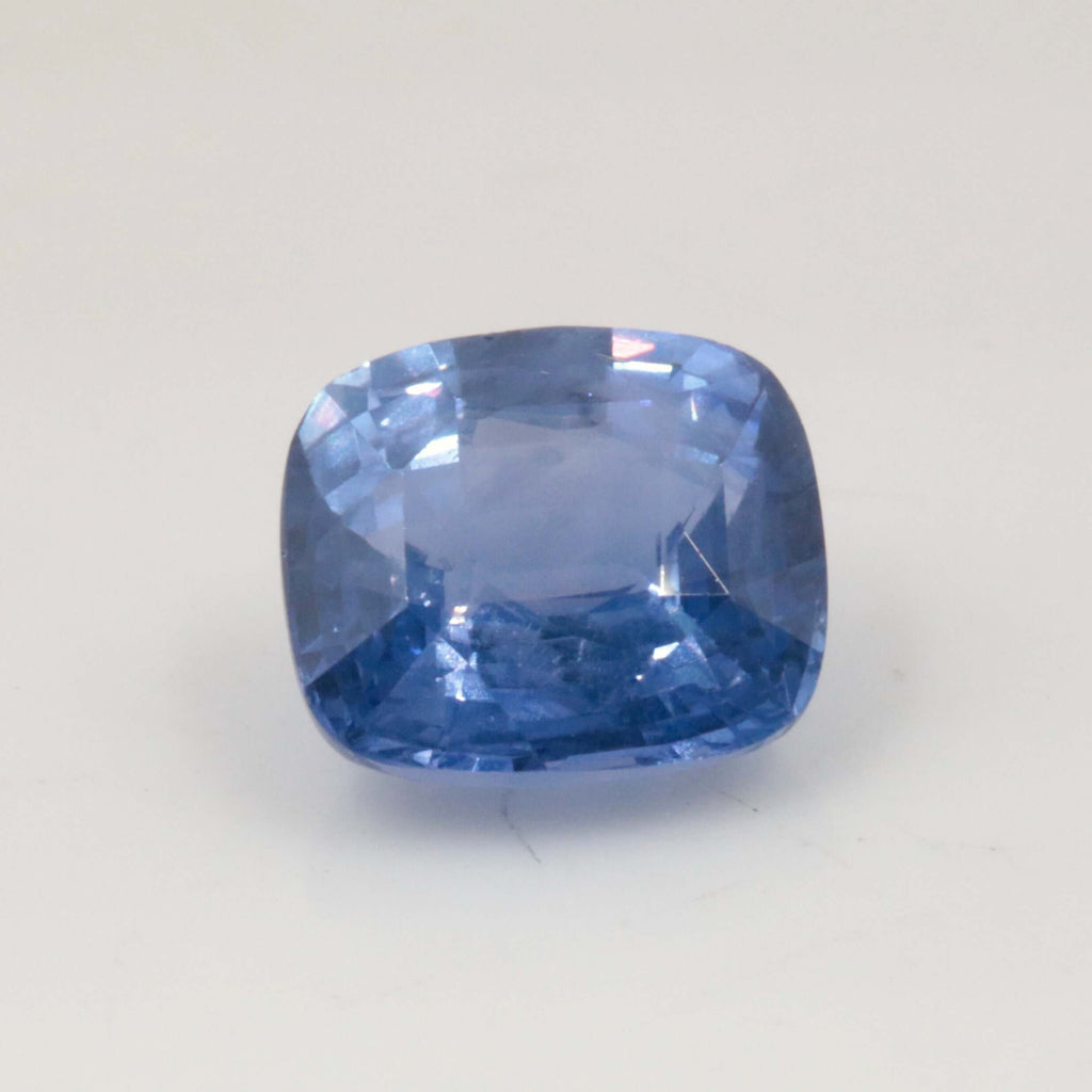Natural Blue Faceted Cushion Sapphire Gemstone Genuine Sapphire sapphire Ceylon Sapphire Certified sapphire 3.06ct SKU 115647-Sapphire-Planet Gemstones