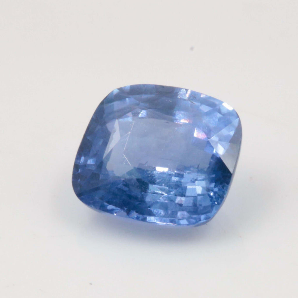 Natural Blue Faceted Cushion Sapphire Gemstone Genuine Sapphire sapphire Ceylon Sapphire Certified sapphire 3.06ct SKU 115647-Sapphire-Planet Gemstones