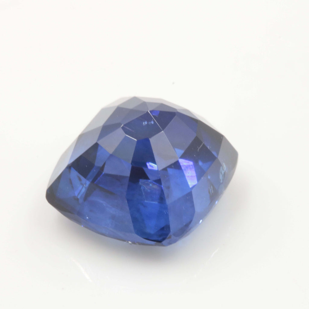 Natural Blue Faceted Cushion Sapphire Gemstone Genuine Cushion Sapphire Faceted sapphire Blue Sapphire Certified sapphire 4.99 ct SKU 115663-Sapphire-Planet Gemstones