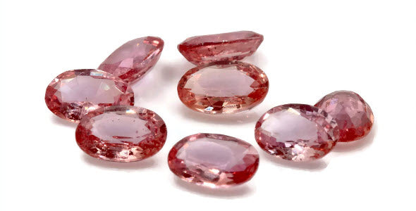 Padparadscha sapphire 6x4mm-Planet Gemstones