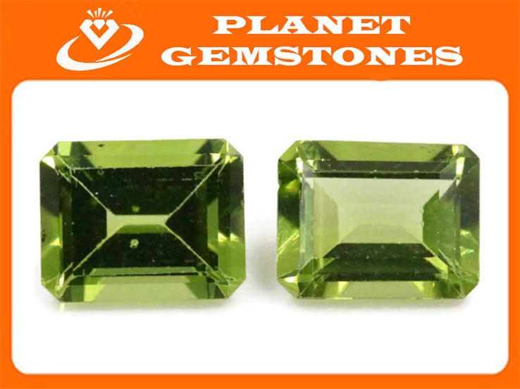 Peridot Natural Peridot Green Peridot Peridot Gemstone August Birthstone DIY Jewelry Supplies Peridot 6.56ct 10x8mm Gift for Her-Planet Gemstones