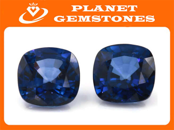 Blue Sapphire Variety 4.10ct 9mm Sapphire Gemstone Genuine Sapphire for Sapphire Jewelry loose sapphire Birthstone wedding gemstone-Planet Gemstones