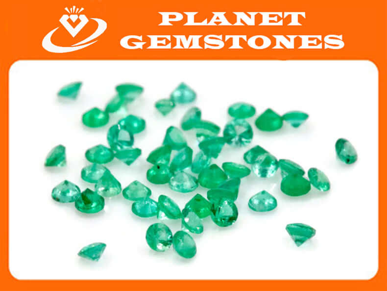 Emerald Round 1.75mm-Emerald-Planet Gemstones