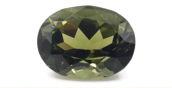 Green Tourmaline 12x9mm-Tourmaline-Planet Gemstones