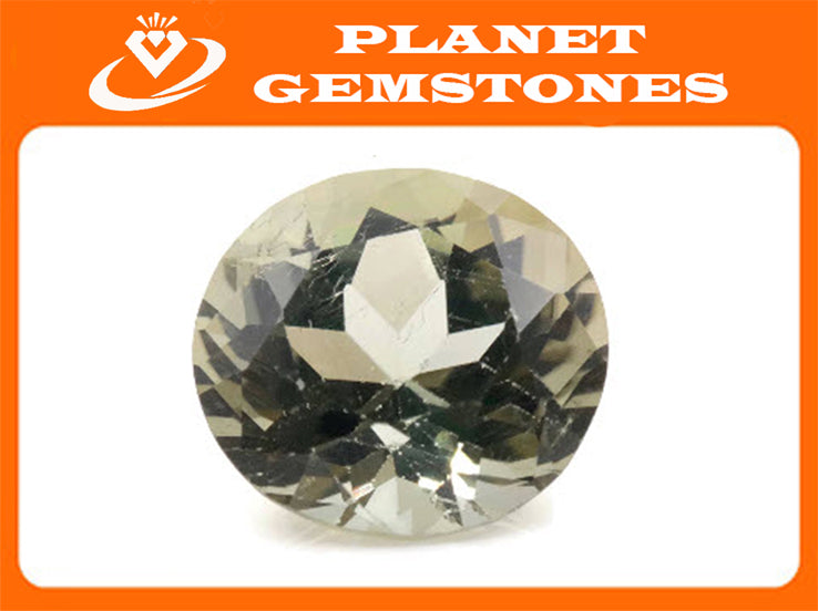 Natural Green Tourmaline Gemstone Loose Tourmaline Stone October Birthstone DIY Jewelry Supply Tourmaline Stone 3.53ct 9x9x6mm SKU 110189-Tourmaline-Planet Gemstones