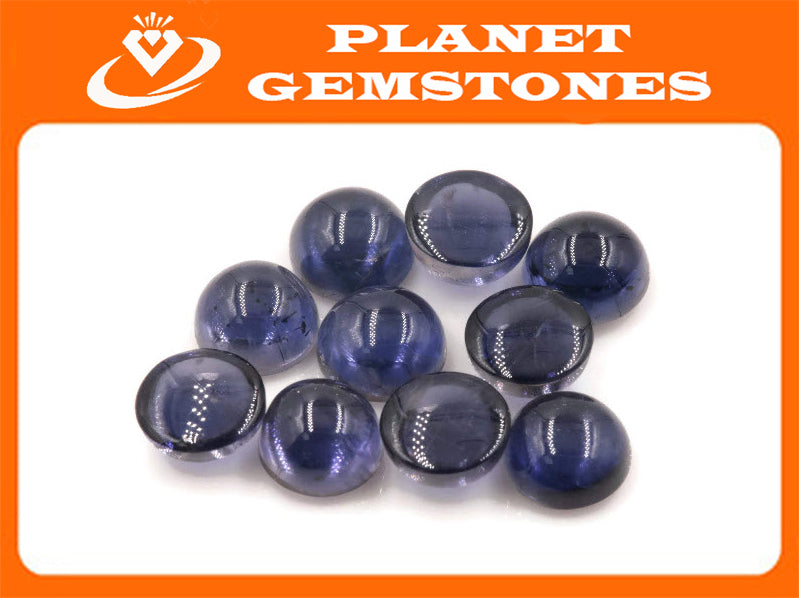 Iolite Round 6mm-Planet Gemstones