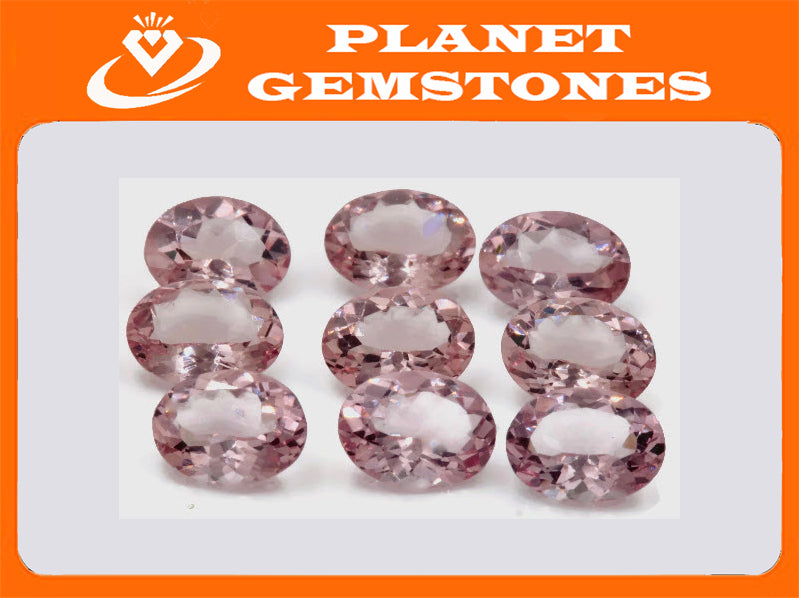 Morganite Oval 8x6mm-Planet Gemstones