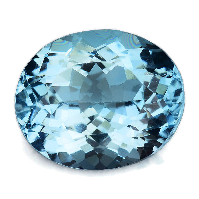 Topaz Oval 10x12mm-Blue Topaz-Planet Gemstones