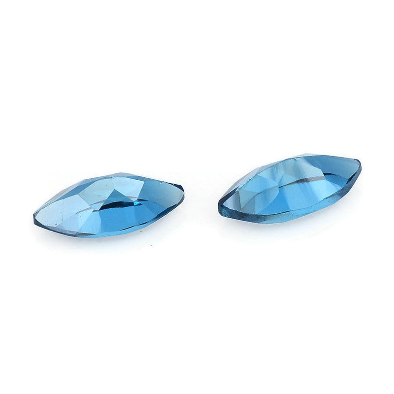 Natural Blue Topaz Gemstone Genuine Blue Topaz Faceted November Birthstone Blue Topaz London Blue Topaz MQ 6x3mm 0.61cts SKU:114515-Blue Topaz-Planet Gemstones
