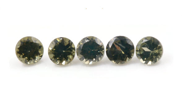 Green Zircon Round 4mm-Planet Gemstones