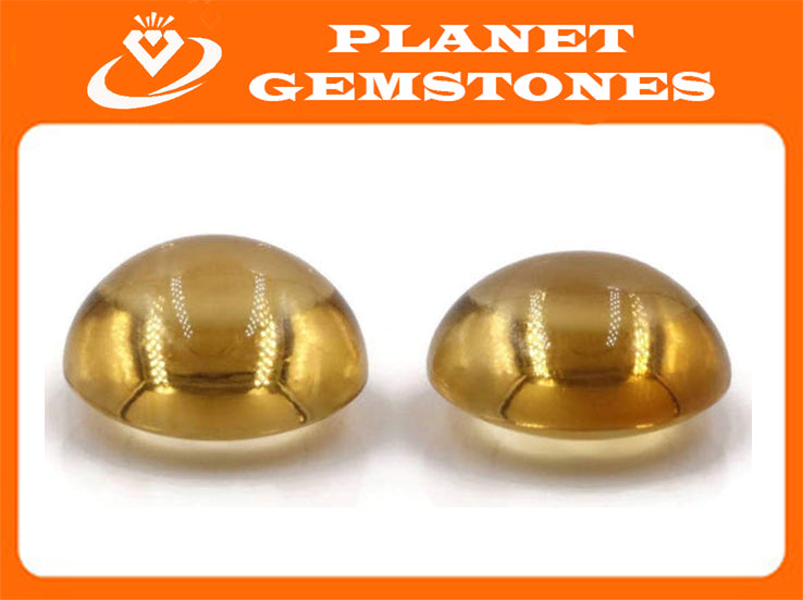 Citrine Round 14mm-Planet Gemstones