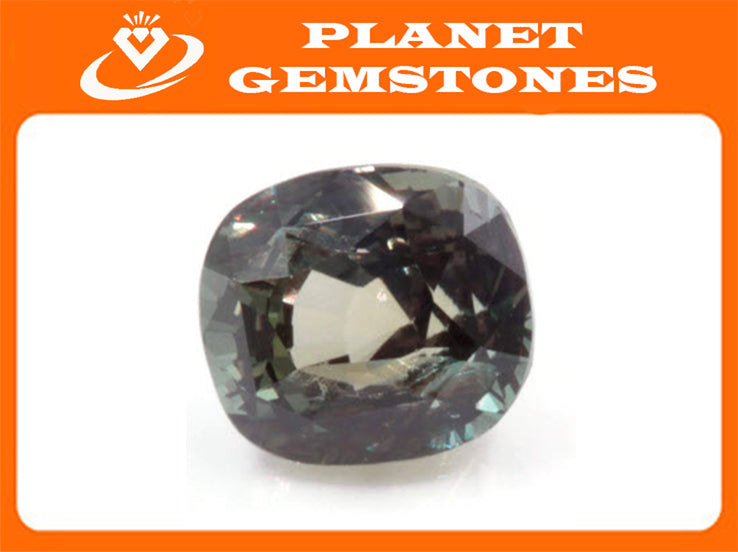 Natural Alexandrite June birthstone Alexandrite Gemstone alexandrite color changing 6.6x7.5mm CUS SKU: 112916-Alexandrite-Planet Gemstones