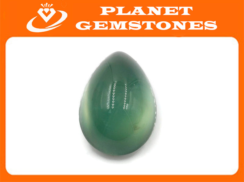 Prehnite Pear 12x6mm-Planet Gemstones