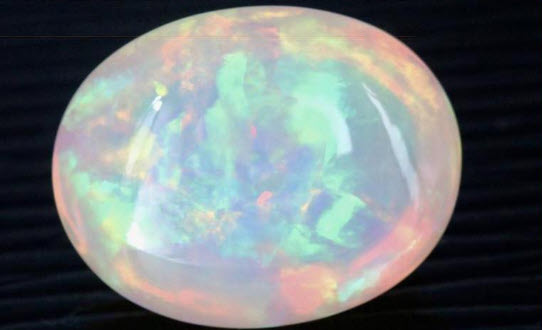 Natural Opal Ethiopian Opal Loose Ethiopian Opal Natural Welo Opal Rainbow Fire Opal Ethiopian Opal Cabochon Ethiopian Opal 19x15mm-Planet Gemstones