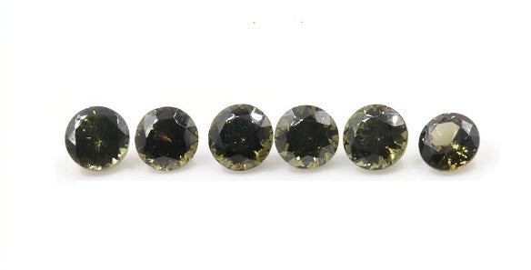 Green Zircon Round 4mm-Planet Gemstones